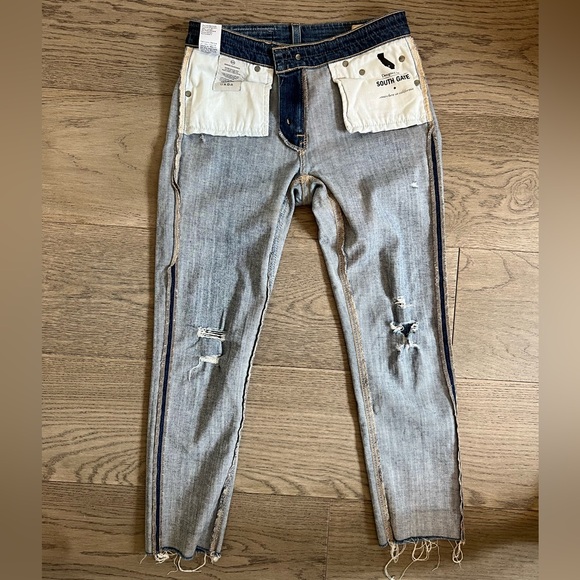 AG Adriano Goldschmied Ex-Boyfriend Slim Ag-ed Denim Jeans (24) - Picture 8 of 14